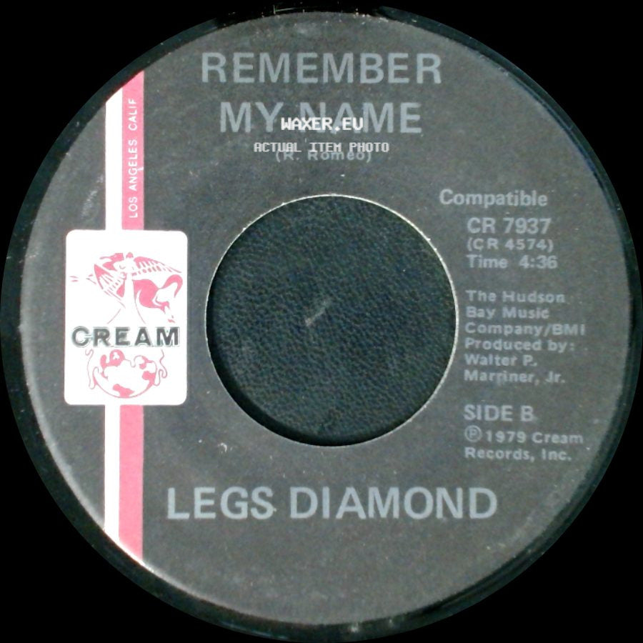 Legs Diamond - Help Wanted / Remember My Name side B