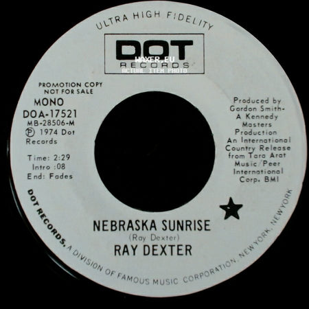 Ray Dexter - Nebraska Sunrise / Nebraska Sunrise side A