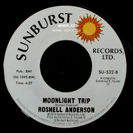 Roshell Anderson - Moonlight Trip / I'm Crackin' Up side A