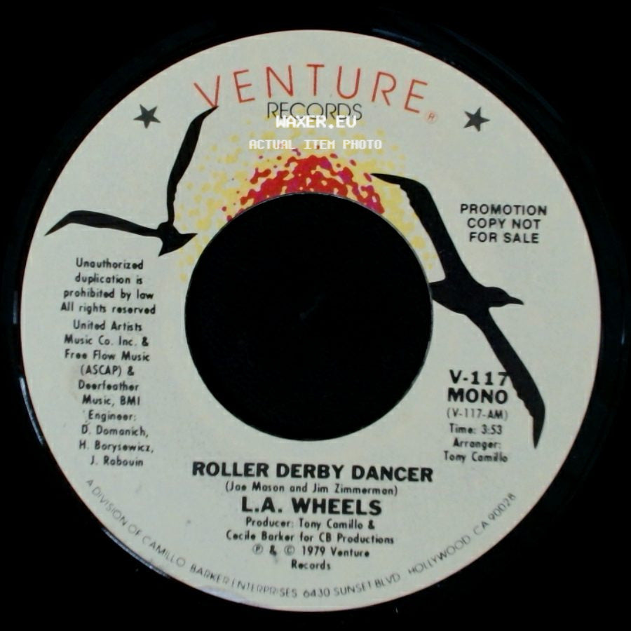 L.A. Wheels - Roller Derby Dancer / Roller Derby Dancer side B
