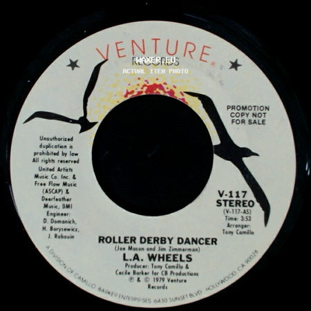 L.A. Wheels - Roller Derby Dancer / Roller Derby Dancer side A