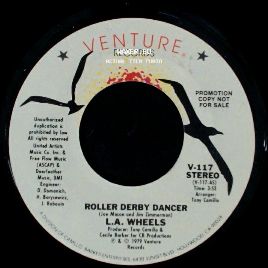 L.A. Wheels - Roller Derby Dancer / Roller Derby Dancer side A