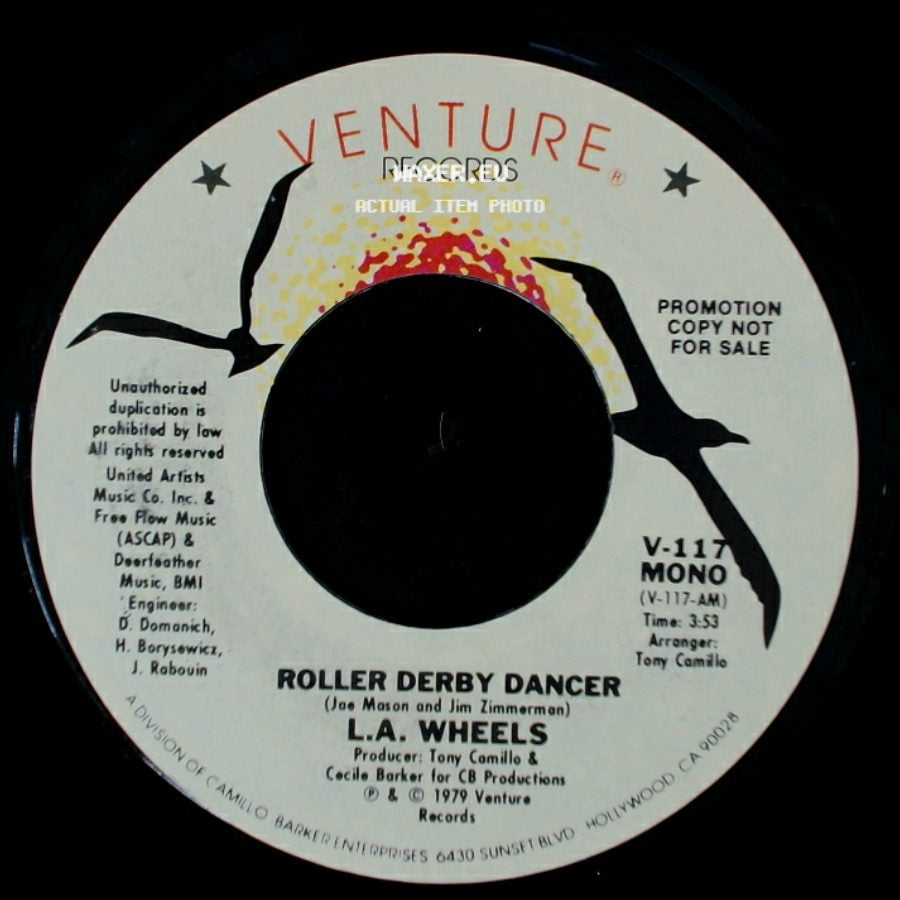 L.A. Wheels - Roller Derby Dancer / Roller Derby Dancer side B