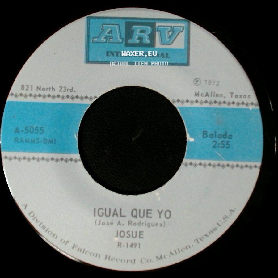 Josue - Corazon Corazoncito / Igual Que Yo side B