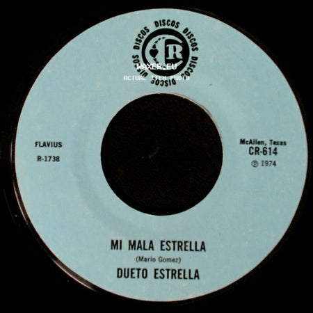 Dueto Estrella - Tus Ojos Negros / Mi Mala Estrella side B