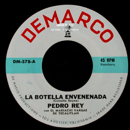 Pedro Rey - La Botella Envenenada / Lo De Siempre side A