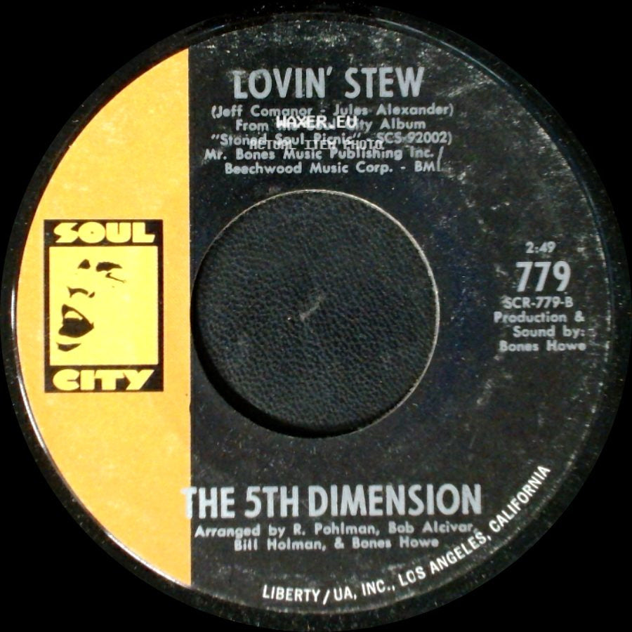 The 5Th Dimension - Wedding Bell Blues / Lovin' Stew side B