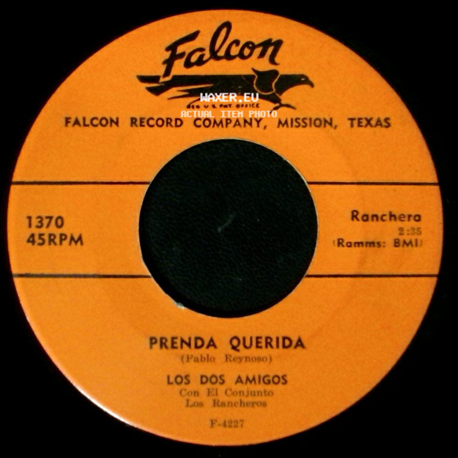 Los Dos Amigos - Envenenada / Prenda Querida side B