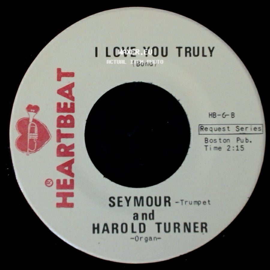 Seymour And Harold Turner - I Love You Truly / Always (Berun) side A