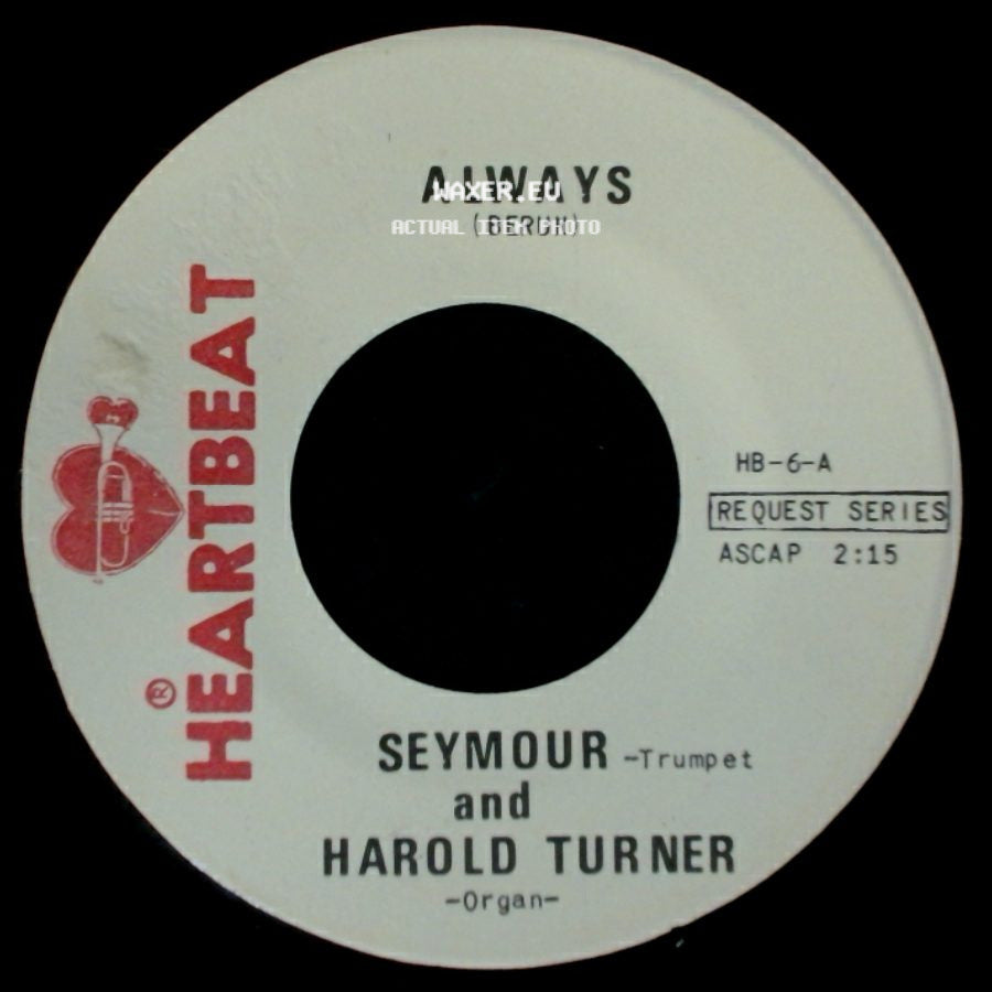 Seymour And Harold Turner - Always (Berun) / I Love You Truly side A