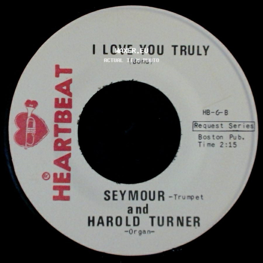 Seymour And Harold Turner - Always (Berun) / I Love You Truly side B