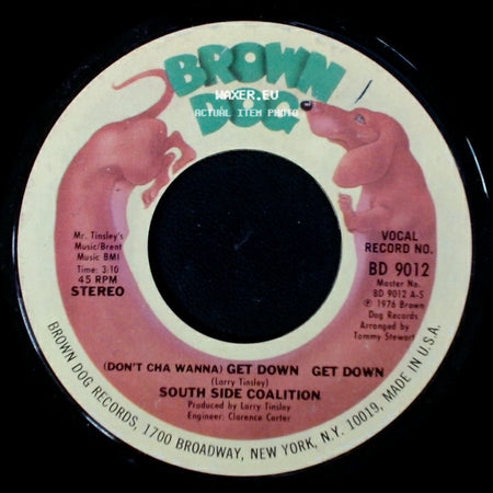 South Side Coalition - (Don't Cha Wanna) Get Down Get Down / The Power-Play side A
