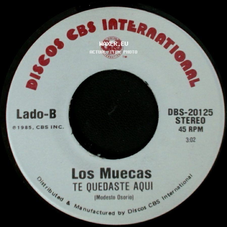 Los Muecas - Mi Terruno / Te Quedaste Aqui side B
