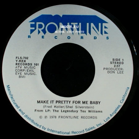 Y-Ker - Make It Pretty For Me Baby / I'm So Close, I Can Taste It side A