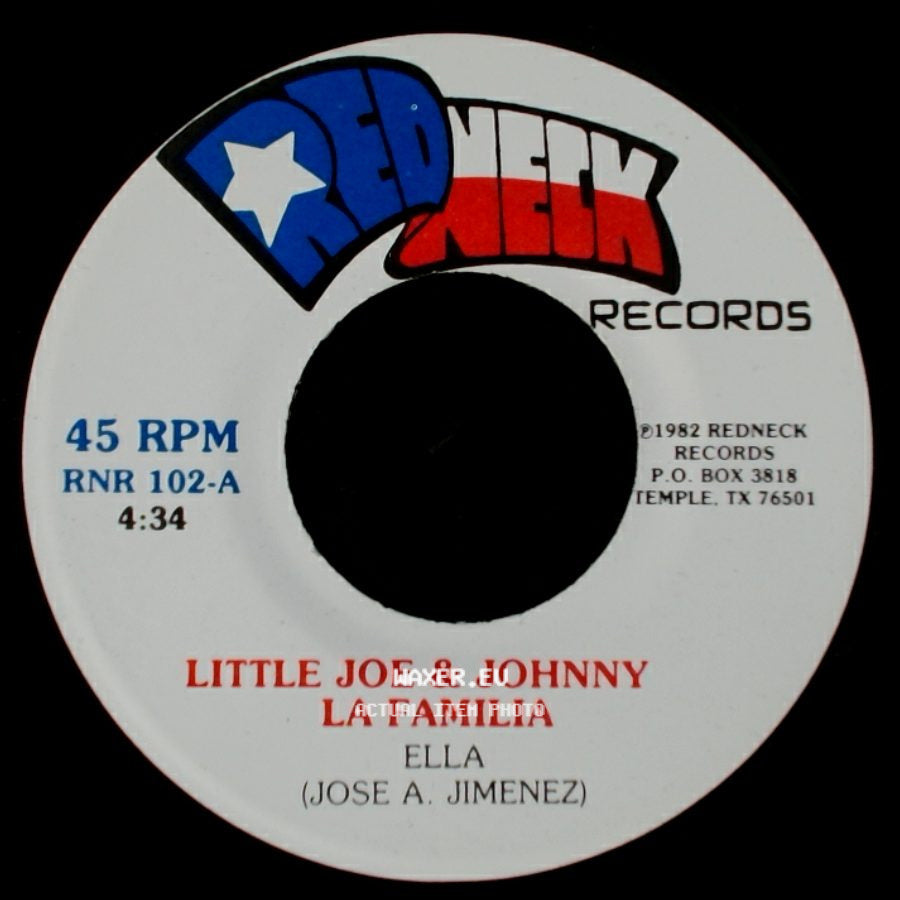 Little Joe & Johnny La Familia - Ella / Se Lo Dejo A Dios side A