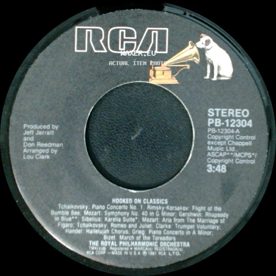 The Royal Philharmonic Orchestra - Hooked On Classics / Hooked On Classics side B