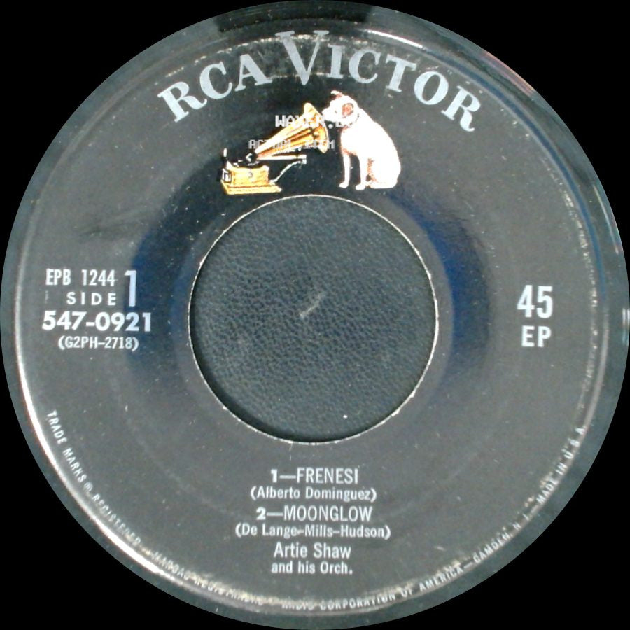 Artie Shaw And His Orch. / Artie Shaw - Frenesi / Moonglow / Unknown Title B side A