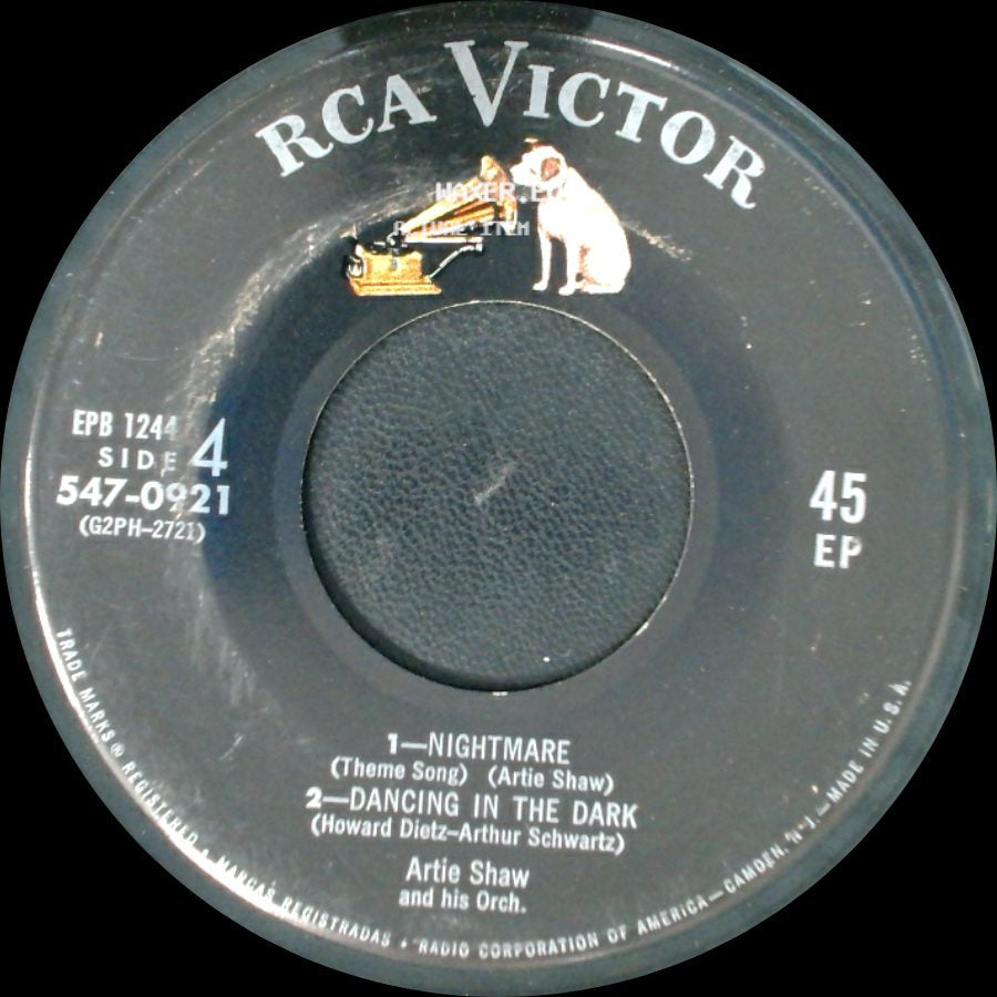 Artie Shaw And His Orch. / Artie Shaw - Frenesi / Moonglow / Unknown Title B side B