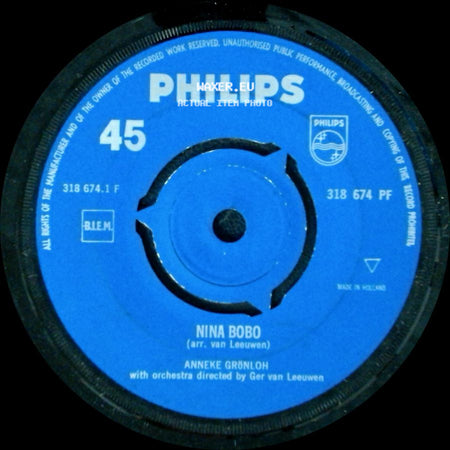 Anneke Grönloh - Nina Bobo / 0, 0, 0, Papa Dja side A