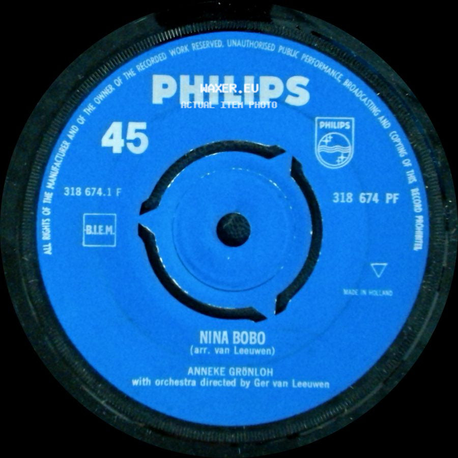 Anneke Grönloh - Nina Bobo / 0, 0, 0, Papa Dja side A
