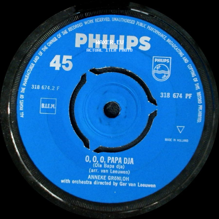 Anneke Grönloh - Nina Bobo / 0, 0, 0, Papa Dja side B