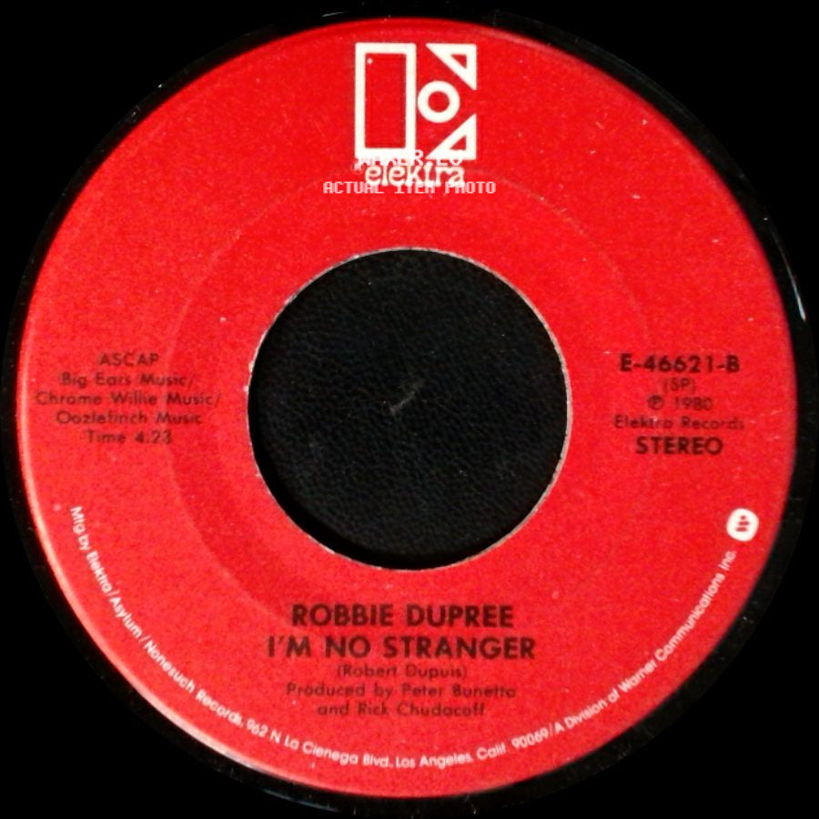 Robbie Dupree - I'm No Stranger / Steal Away side A