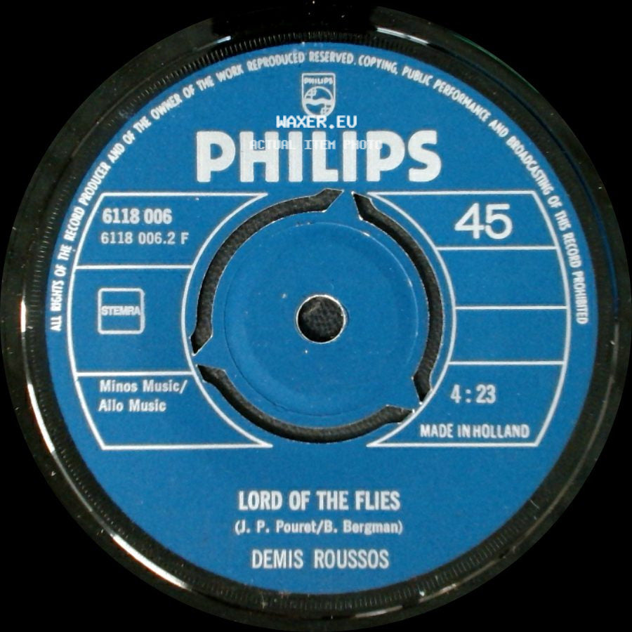 Demis Roussos - We Shall Dance / Lord Of The Flies side B