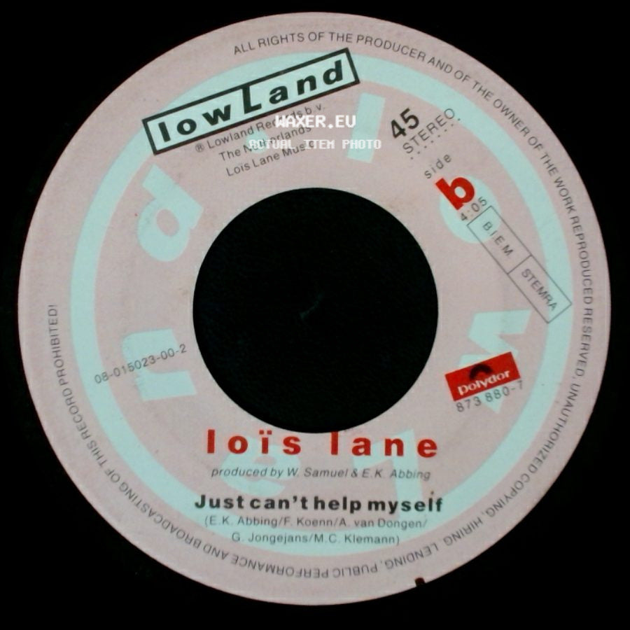 Loïs Lane - Fortune Fairytales / Just Can't Help Myself side B