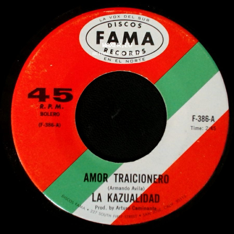 La Kazualidad - Amor Traicionero / Vete side A
