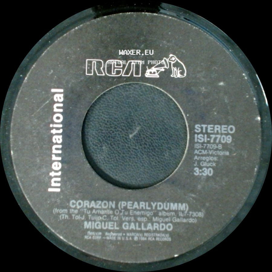 Miguel Gallardo - Corazon (Pearlydümm) / Tu Amante O Tu Enemigo side A