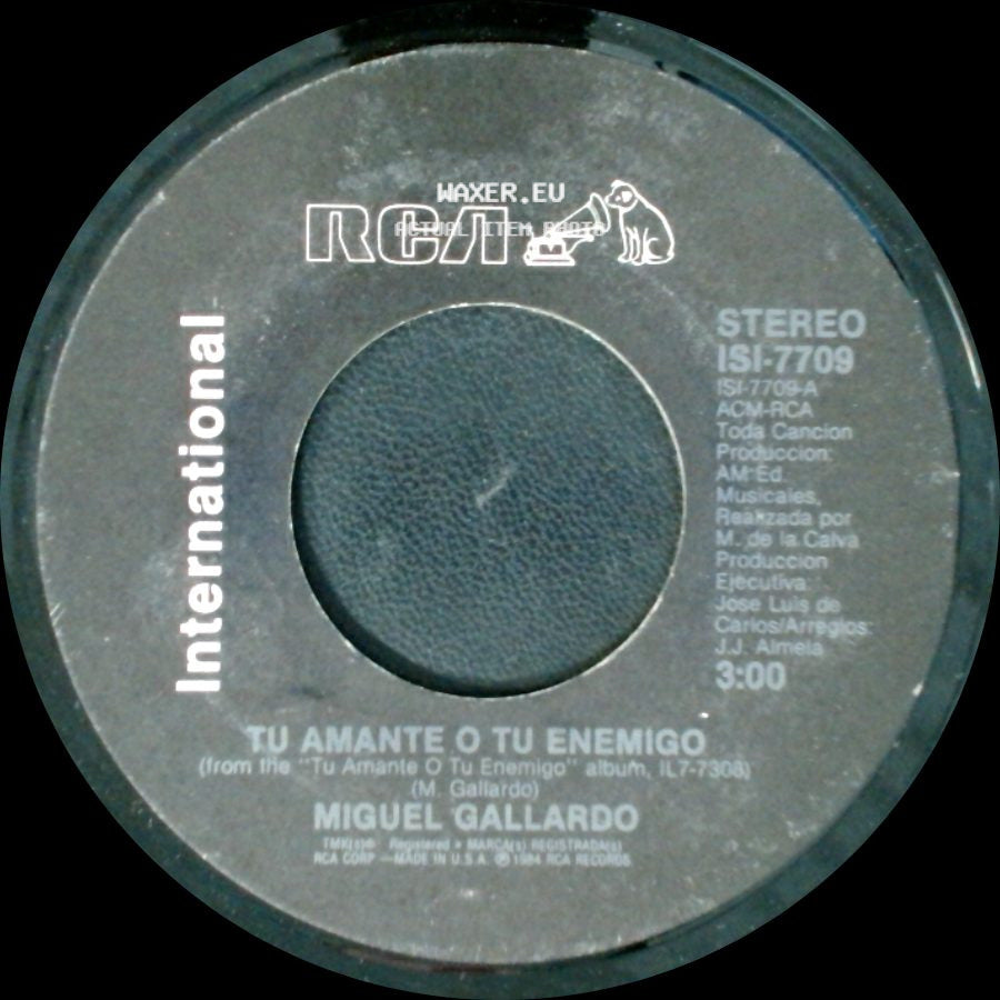 Miguel Gallardo - Corazon (Pearlydümm) / Tu Amante O Tu Enemigo side B