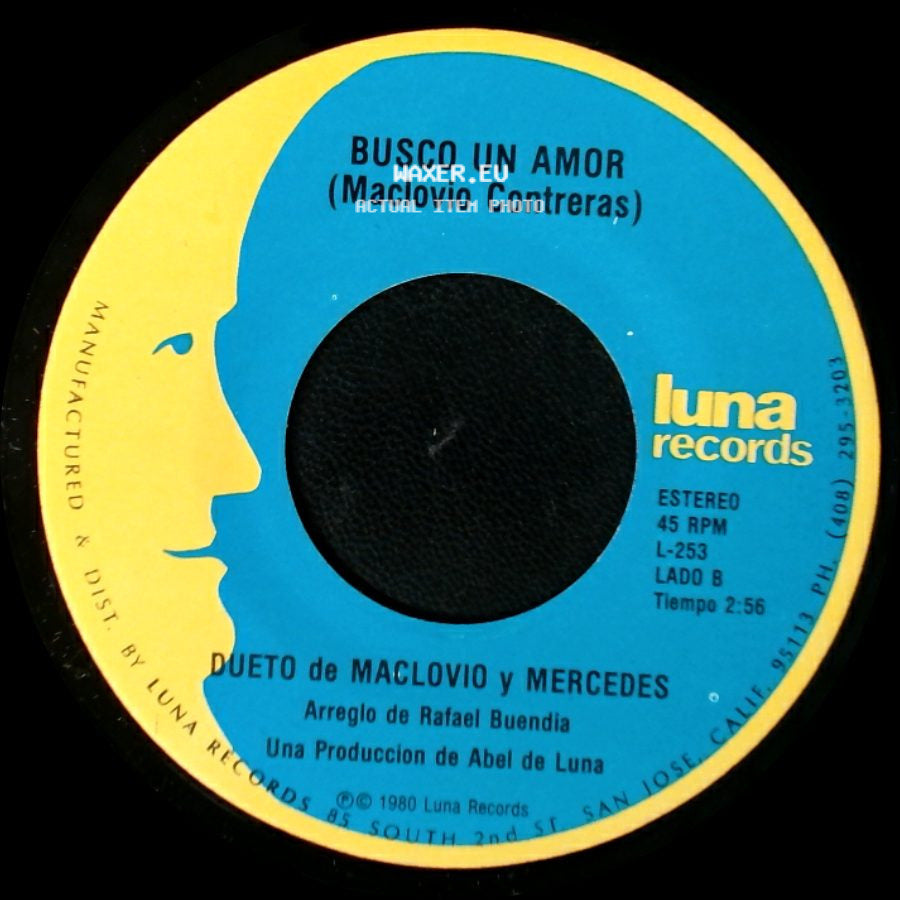 Dueto De Maclovio Y Mercedes - Mi Primer Alborada / Busco Un Amor side B