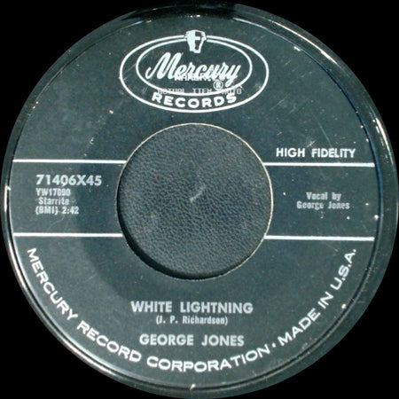 George Jones - Long Time To Forget / White Lightning side B
