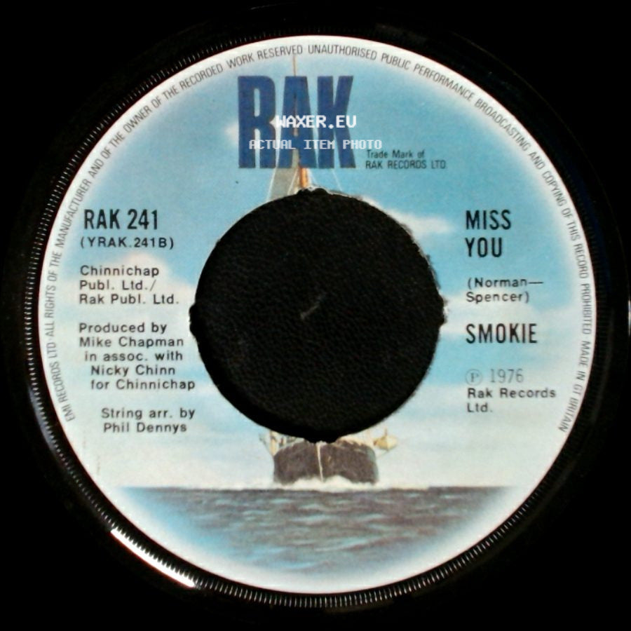 Smokie - I'll Meet You At Midnight / Miss You side B