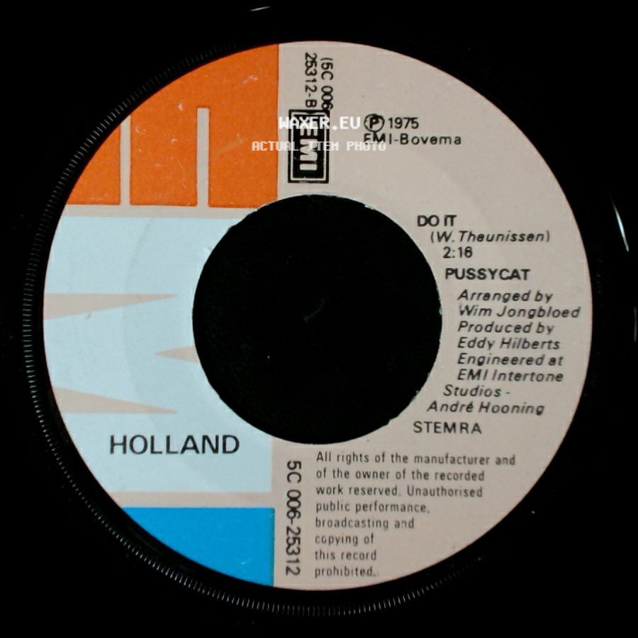 Pussycat - Do It / Unknown Title B side A