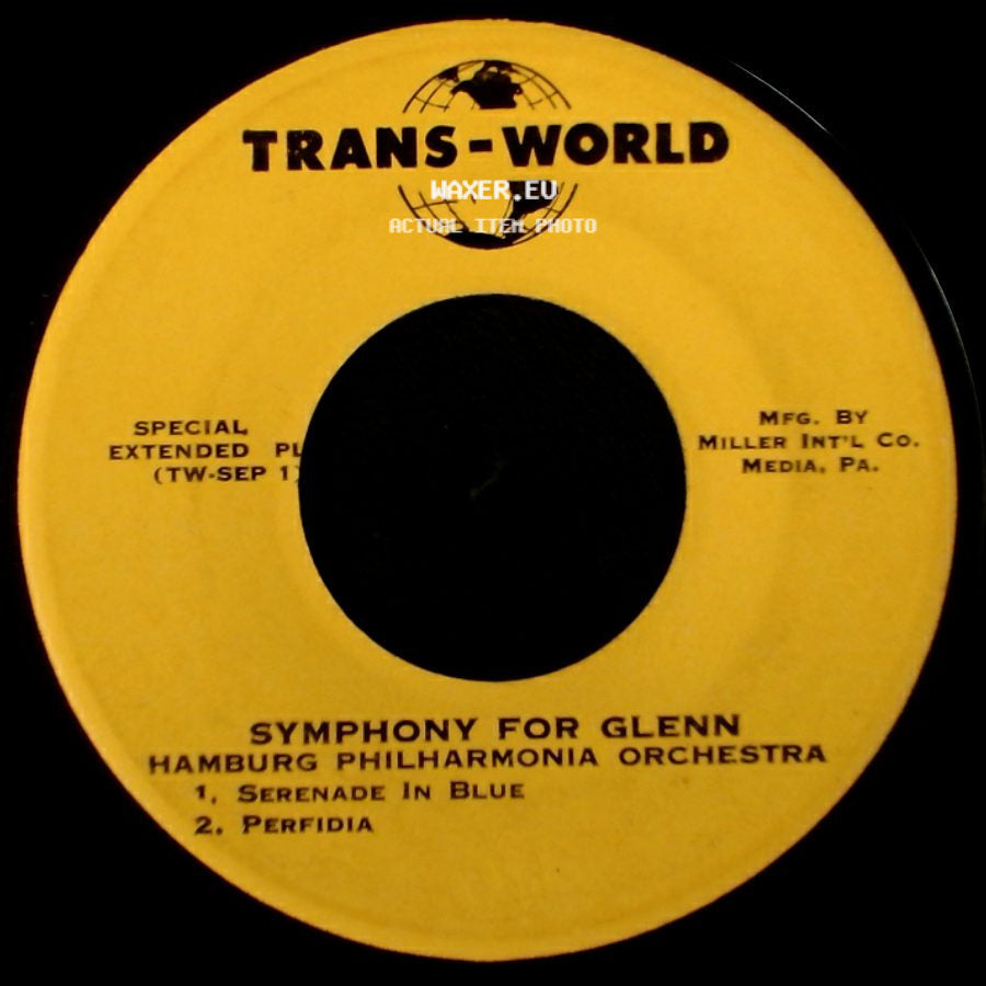 Hamburg Philharmonia Orchestra - Symphony For Glenn / Symphony For Glenn side B