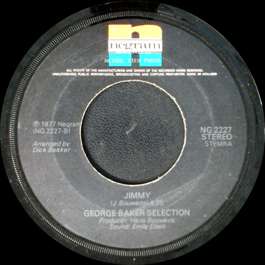 George Baker Selection - Beautiful Rose / Jimmy side B