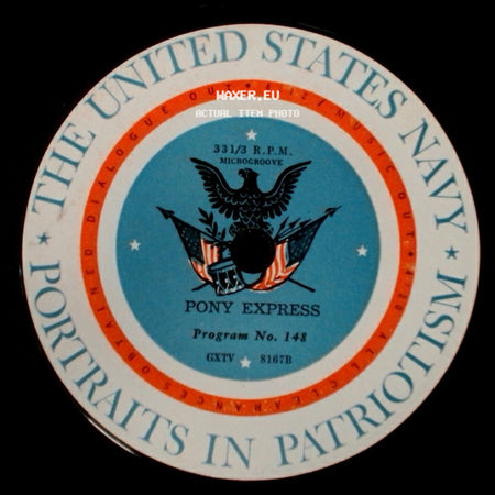 Pony Express - Program No. 148 / George Washington Inaugural side A