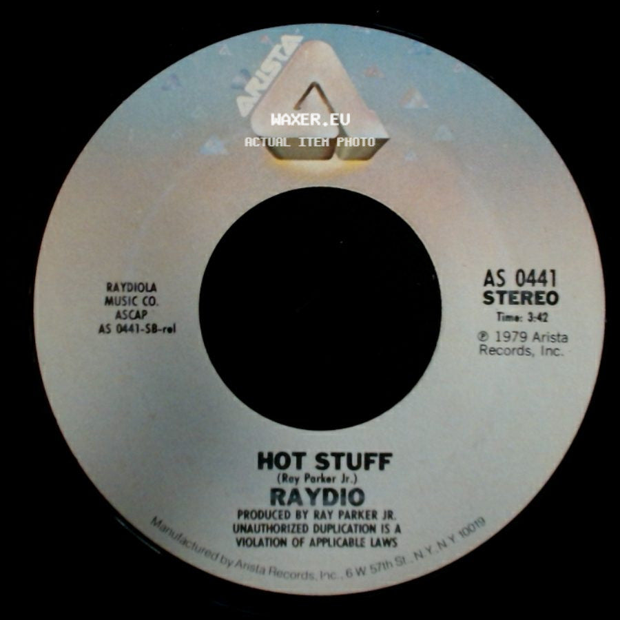Raydio - Hot Stuff / More Than One Way To Love A Woman side A