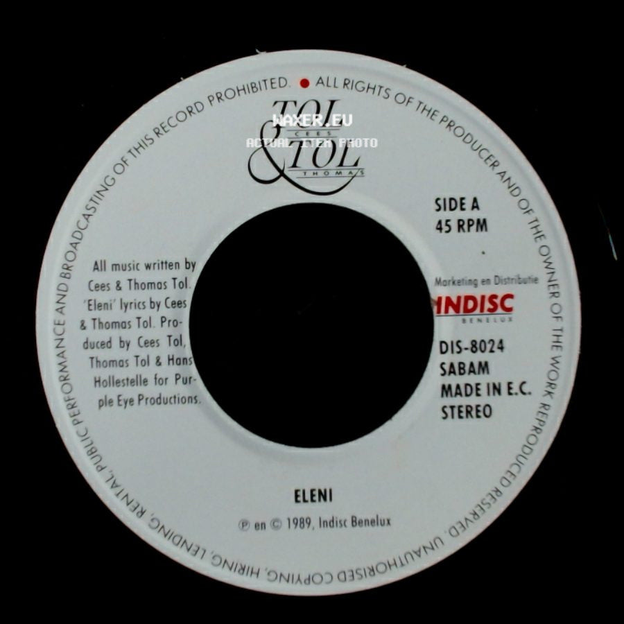 Tol & Tol - Eleni / Beyond Borders side A