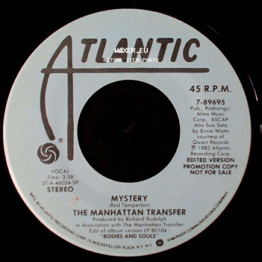 The Manhattan Transfer - Mystery / Mystery side A