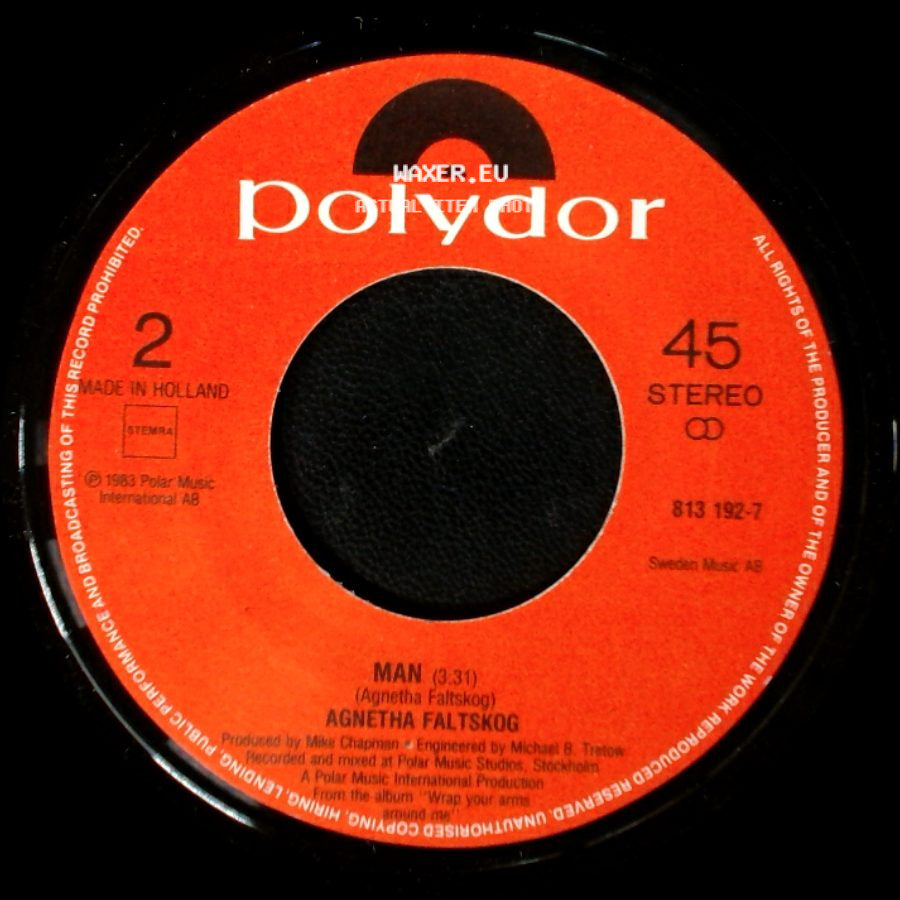 Agnetha Faltskog - Man / The Heat Is On side A