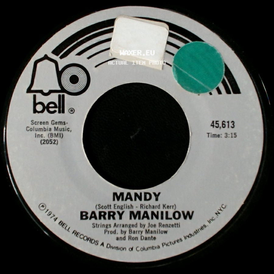 Barry Manilow - Mandy / Something's Comin' Up side A