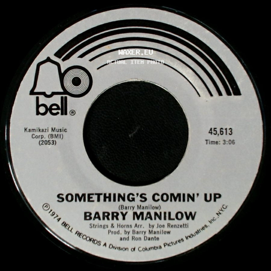 Barry Manilow - Mandy / Something's Comin' Up side B