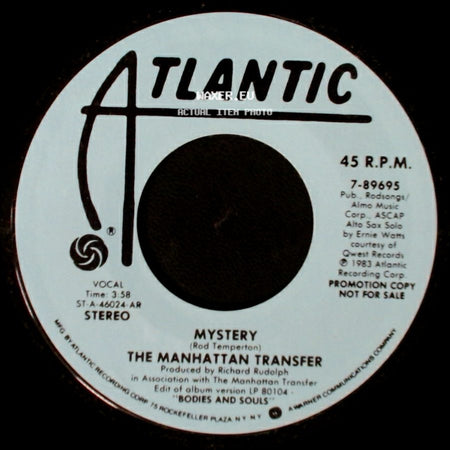 The Manhattan Transfer - Mystery / Mystery side A