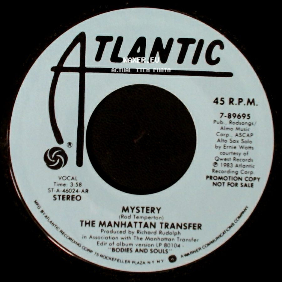 The Manhattan Transfer - Mystery / Mystery side A