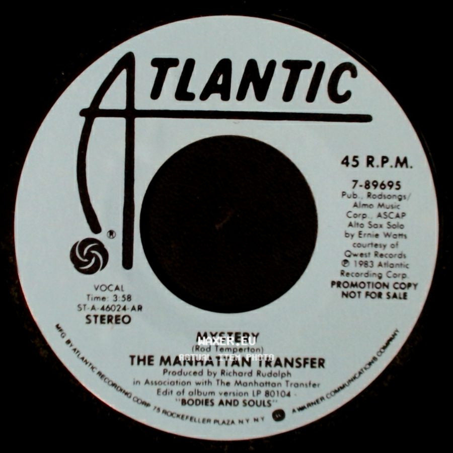 The Manhattan Transfer - Mystery / Mystery side B