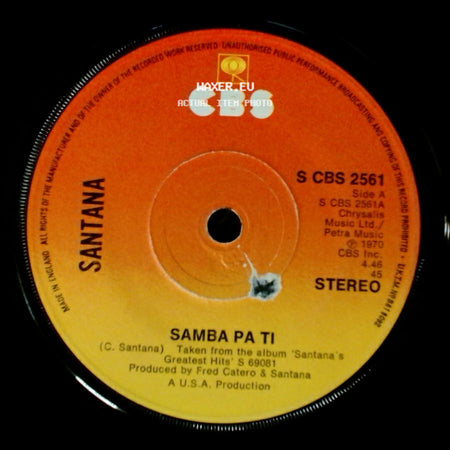 Santana - Samba Pa Ti / Incident At Neshabur side A