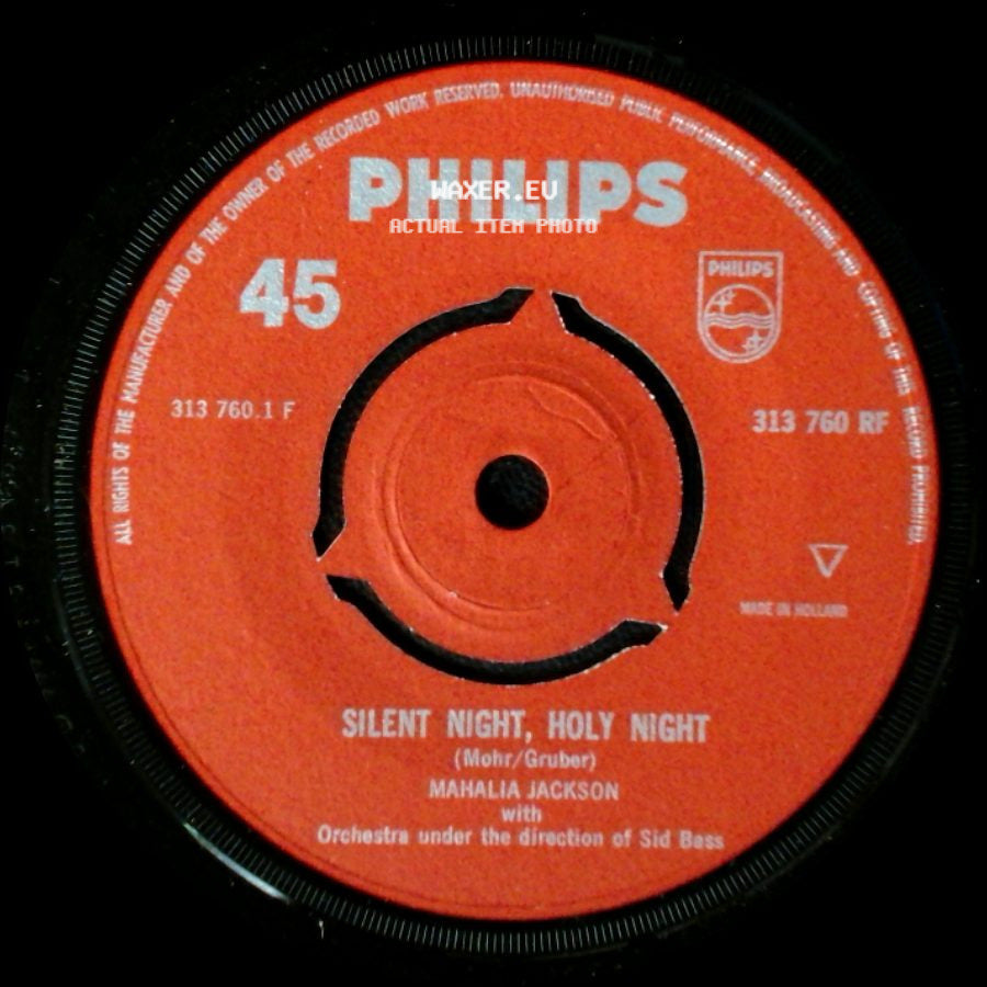 Mahalia Jackson - Silent Night, Holy Night / No Room At The Inn side A