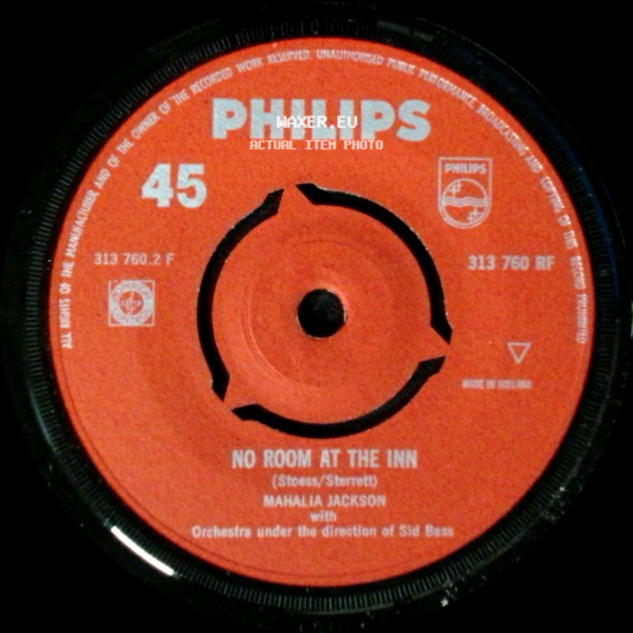 Mahalia Jackson - Silent Night, Holy Night / No Room At The Inn side B
